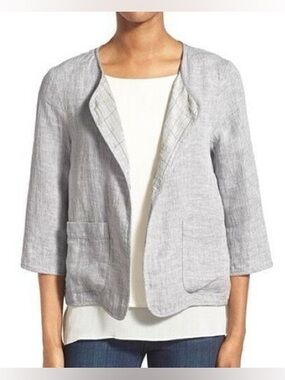 Eileen Fisher Linen Jacket